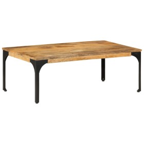 Mesa de centro de madera maciza mango 100x55x35 cm en Mesas de centro | Comprar online en Foru.es