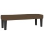 Cama box spring con colchón tela marrón oscuro 140x190 cm de vidaXL, Camas y somieres - Ref: Foro24-3136832, Precio: 568,60 €...