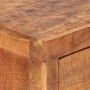 Mesa consola madera maciza de acacia rugosa 120x32x80 cm en Mesas auxiliares | Comprar online en Foru.es
