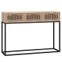 Mesa consola hierro y madera contrachapada 105x30x75 cm en Mesas auxiliares | Comprar online en Foru.es