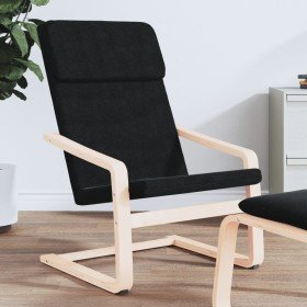 Sillón relajante de tela negra en Sillones | Comprar online en Foru.es