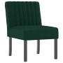 Silla tapizada de terciopelo verde oscuro en Sillones | Comprar online en Foru.es