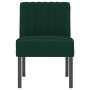 Silla tapizada de terciopelo verde oscuro en Sillones | Comprar online en Foru.es