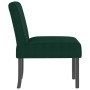 Silla tapizada de terciopelo verde oscuro en Sillones | Comprar online en Foru.es