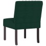 Silla tapizada de terciopelo verde oscuro en Sillones | Comprar online en Foru.es