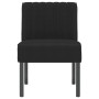 Silla tapizada de terciopelo negro en Sillones | Comprar online en Foru.es