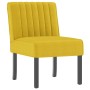 Silla tapizada de terciopelo amarillo en Sillones | Comprar online en Foru.es