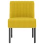 Silla tapizada de terciopelo amarillo en Sillones | Comprar online en Foru.es