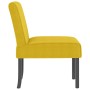 Silla tapizada de terciopelo amarillo en Sillones | Comprar online en Foru.es