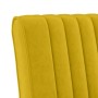 Silla tapizada de terciopelo amarillo en Sillones | Comprar online en Foru.es