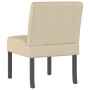 Silla tapizada de tela crema en Sillones | Comprar online en Foru.es