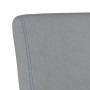 Silla tapizada de tela gris claro en Sillones | Comprar online en Foru.es