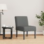 Butaca tapizada de tela gris claro en Sillones | Comprar online en Foru.es