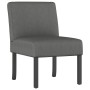 Butaca tapizada de tela gris claro en Sillones | Comprar online en Foru.es