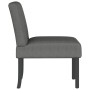 Butaca tapizada de tela gris claro en Sillones | Comprar online en Foru.es