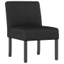Silla tapizada de tela negro en Sillones | Comprar online en Foru.es