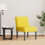 Silla tapizada de tela amarillo claro en Sillones | Comprar online en Foru.es