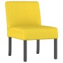 Silla tapizada de tela amarillo claro en Sillones | Comprar online en Foru.es