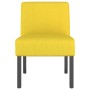 Silla tapizada de tela amarillo claro en Sillones | Comprar online en Foru.es