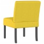 Silla tapizada de tela amarillo claro en Sillones | Comprar online en Foru.es