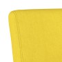 Silla tapizada de tela amarillo claro en Sillones | Comprar online en Foru.es