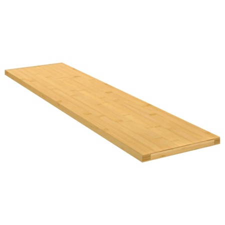 Estante de pared de bambú 80x20x1,5 cm en Estanterías | Comprar online en Foru.es