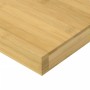 Estante de pared de bambú 60x20x4 cm en Estanterías | Comprar online en Foru.es