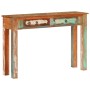 Mesa consola madera maciza reciclada 110x30x75 cm en Mesas auxiliares | Comprar online en Foru.es