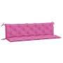 Cojines de banco de jardín 2 uds tela Oxford rosa de vidaXL, Cojines para sillas y sofás - Ref: Foro24-361733, Precio: 51,44 ...