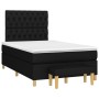 Cama box spring con colchón tela negro 120x200 cm de vidaXL, Camas y somieres - Ref: Foro24-3137383, Precio: 448,90 €, Descue...