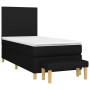 Cama box spring con colchón tela negro 80x200 cm de vidaXL, Camas y somieres - Ref: Foro24-3136951, Precio: 319,89 €, Descuen...