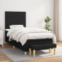 Cama box spring con colchón tela negro 80x200 cm de vidaXL, Camas y somieres - Ref: Foro24-3137271, Precio: 320,55 €, Descuen...