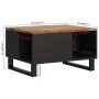 Mesa de centro de madera maciza mango 60x50x35 cm en Mesas de centro | Comprar online en Foru.es
