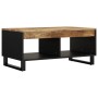 Mesa de centro de madera maciza mango 90x50x40 cm en Mesas de centro | Comprar online en Foru.es