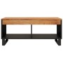 Mesa de centro de madera maciza de acacia 90x50x40 cm en Mesas de centro | Comprar online en Foru.es