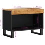 Mueble de TV madera maciza de mango 60x33x43,5 cm en Muebles TV | Comprar online en Foru.es