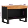 Mueble de TV madera maciza de acacia 60x33x43,5 cm en Muebles TV | Comprar online en Foru.es