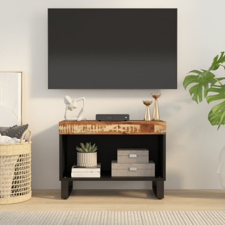 Mueble de TV madera maciza reciclada 60x33x43,5 cm en Muebles TV | Comprar online en Foru.es