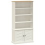 Librería VIGO madera maciza de pino blanco 85x35x170 cm en Librerías y estanterías | Comprar online en Foru.es