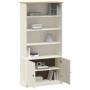 Librería VIGO madera maciza de pino blanco 85x35x170 cm en Librerías y estanterías | Comprar online en Foru.es