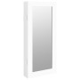 Espejo con joyero de pared blanco 30x8,5x67 cm en Espejos | Comprar online en Foru.es