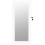 Espejo con joyero de pared blanco 30x8,5x67 cm en Espejos | Comprar online en Foru.es