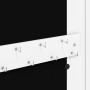 Espejo con joyero de pared blanco 30x8,5x67 cm en Espejos | Comprar online en Foru.es