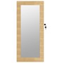 Espejo con joyero de pared 30x8,5x67 cm en Espejos | Comprar online en Foru.es