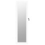 Espejo con joyero de pared blanco 30x8,5x106 cm en Espejos | Comprar online en Foru.es