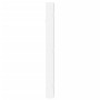 Espejo con joyero de pared blanco 37,5x10x106 cm en Espejos | Comprar online en Foru.es