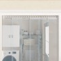 Riel de cortina acero inoxidable plateado 1 m de vidaXL, Cortinas y visillos - Ref: Foro24-153875, Precio: 19,32 €, Descuento: %