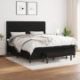 Cama box spring con colchón tela negro 180x200 cm de vidaXL, Camas y somieres - Ref: Foro24-3136855, Precio: 678,93 €, Descue...