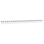 Riel de cortina acero inoxidable plateado 1 m de vidaXL, Cortinas y visillos - Ref: Foro24-153875, Precio: 19,32 €, Descuento: %