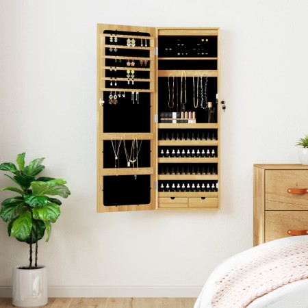 Espejo con joyero y luces LED para pared en Espejos | Comprar online en Foru.es